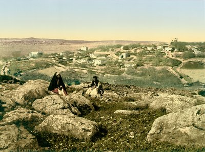 General view of Beitin (Bethel) by Swiss Photographer